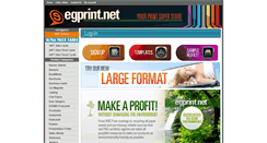 Desktop Screenshot of egprint.net