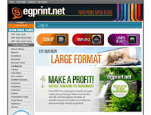 Tablet Screenshot of egprint.net